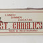 St. Charlie's Bar & Restaurant Albany St NYC Matchbook 1980's - TulipStuff