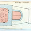 Stella Polaris Clipper Line Cruise Ship Deck Plans Sweden 1958 - TulipStuff