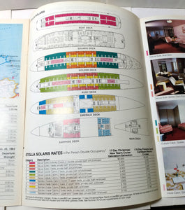 Sun Line Stella Solaris Winter 1982-83 Caribbean Mexico Cruises Brochure