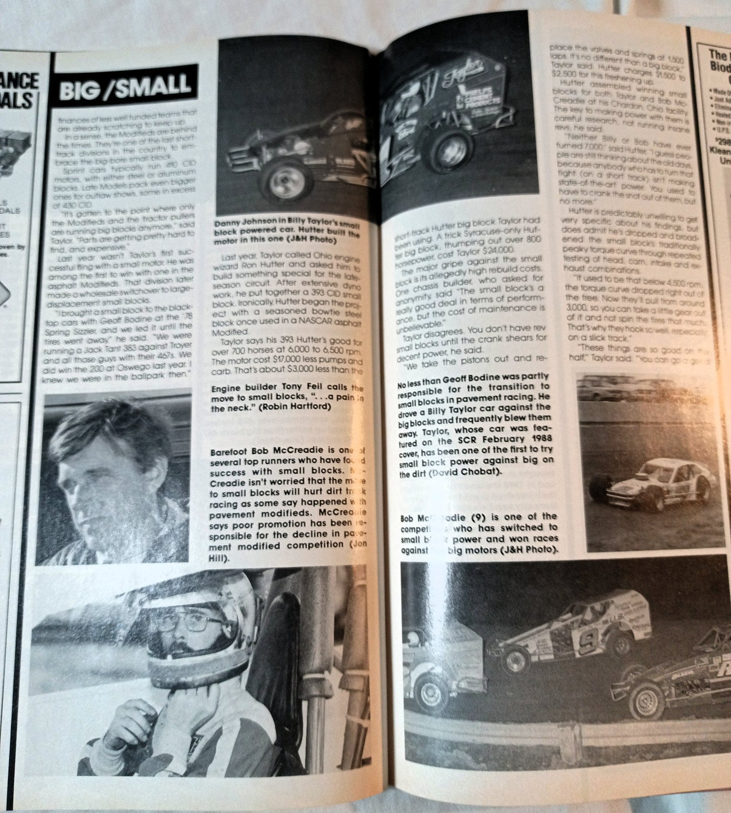 Stock Car Racing Magazine April 1988 Ken Schrader Winston Cup Cars - TulipStuff