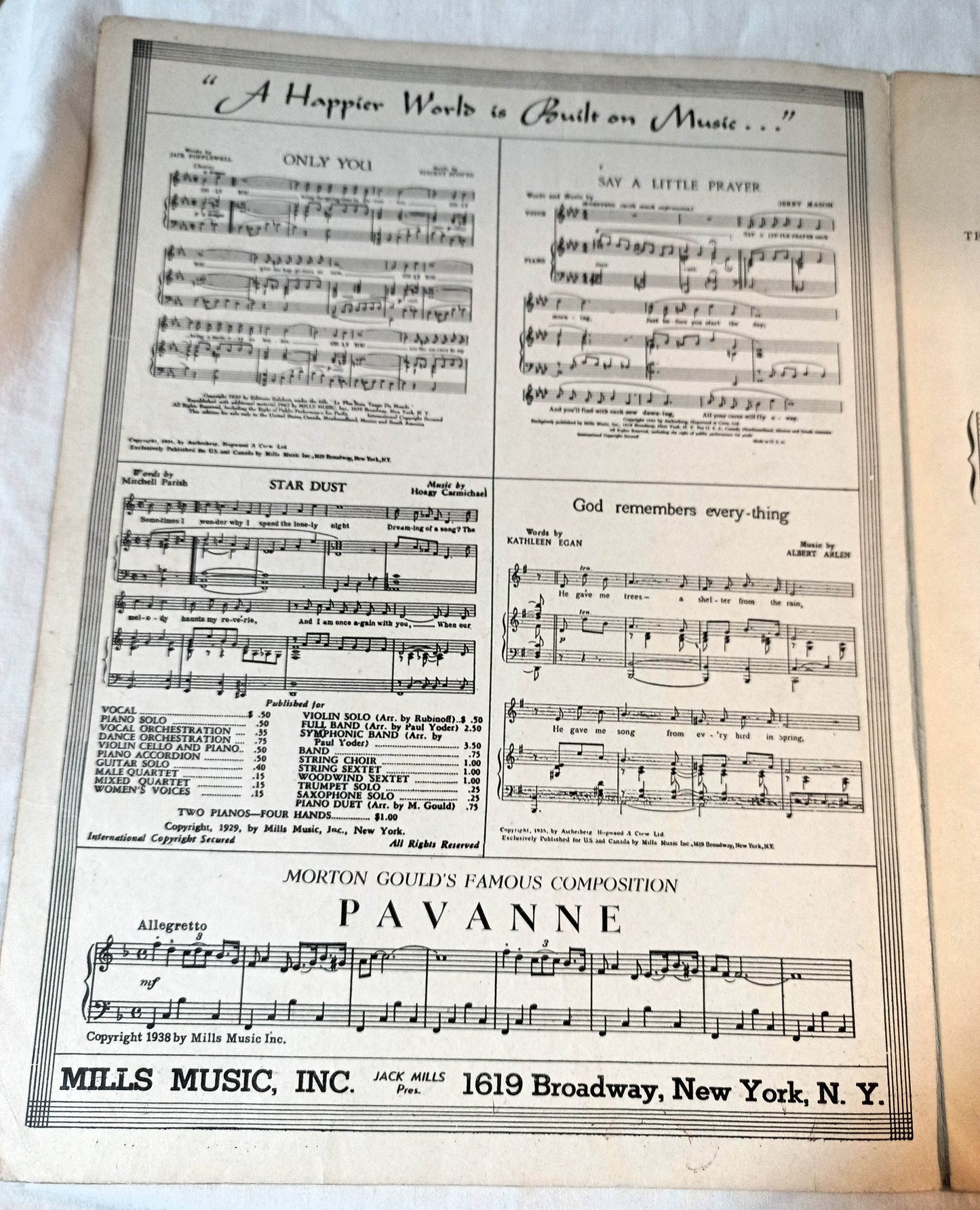 Stormy Weather (Keeps Rainin' Al The Time) Lena Horne Sheet Music 1933 - TulipStuff