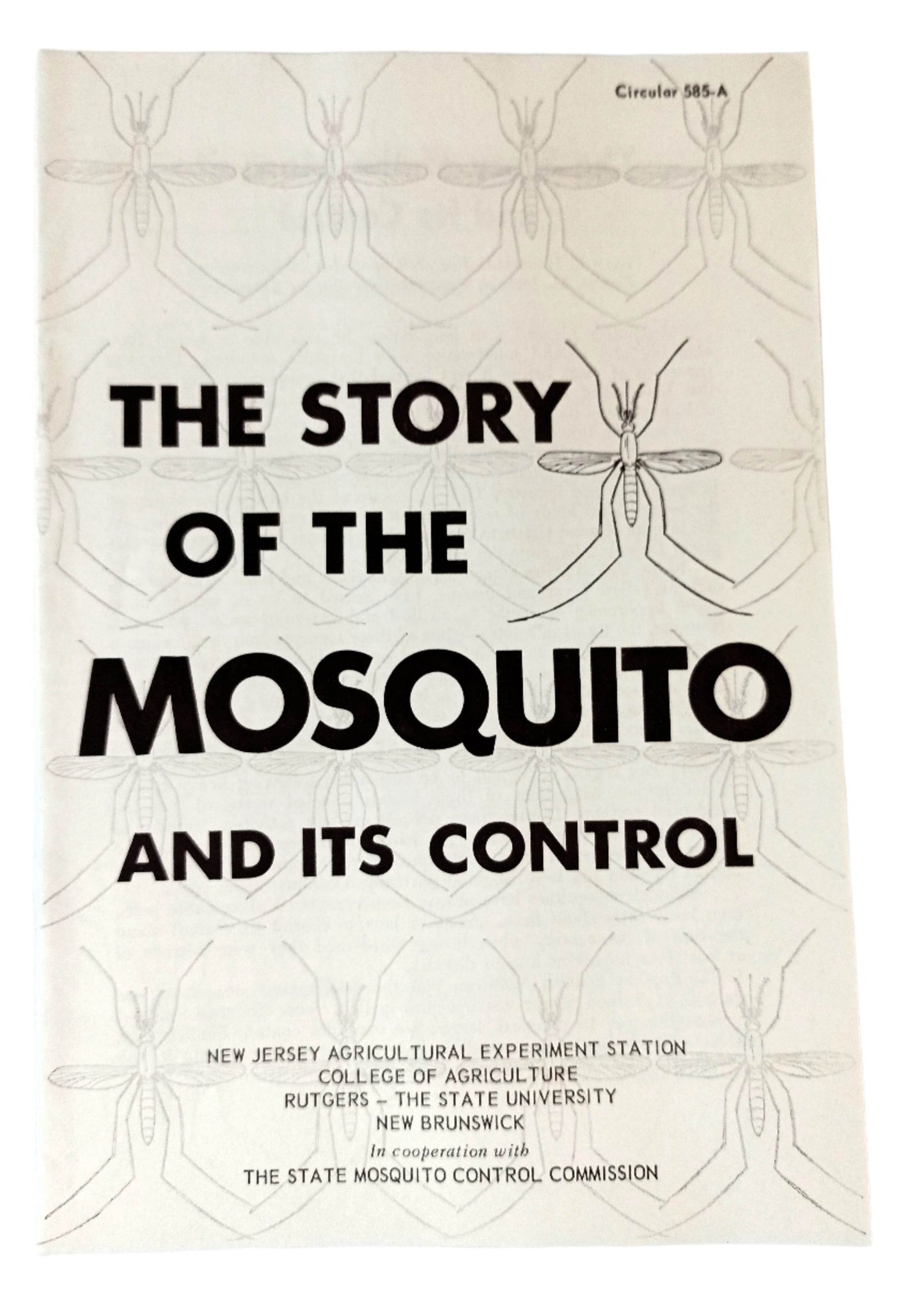 The Story Of The Mosquito And Its Control New Jersey 1964 - TulipStuff