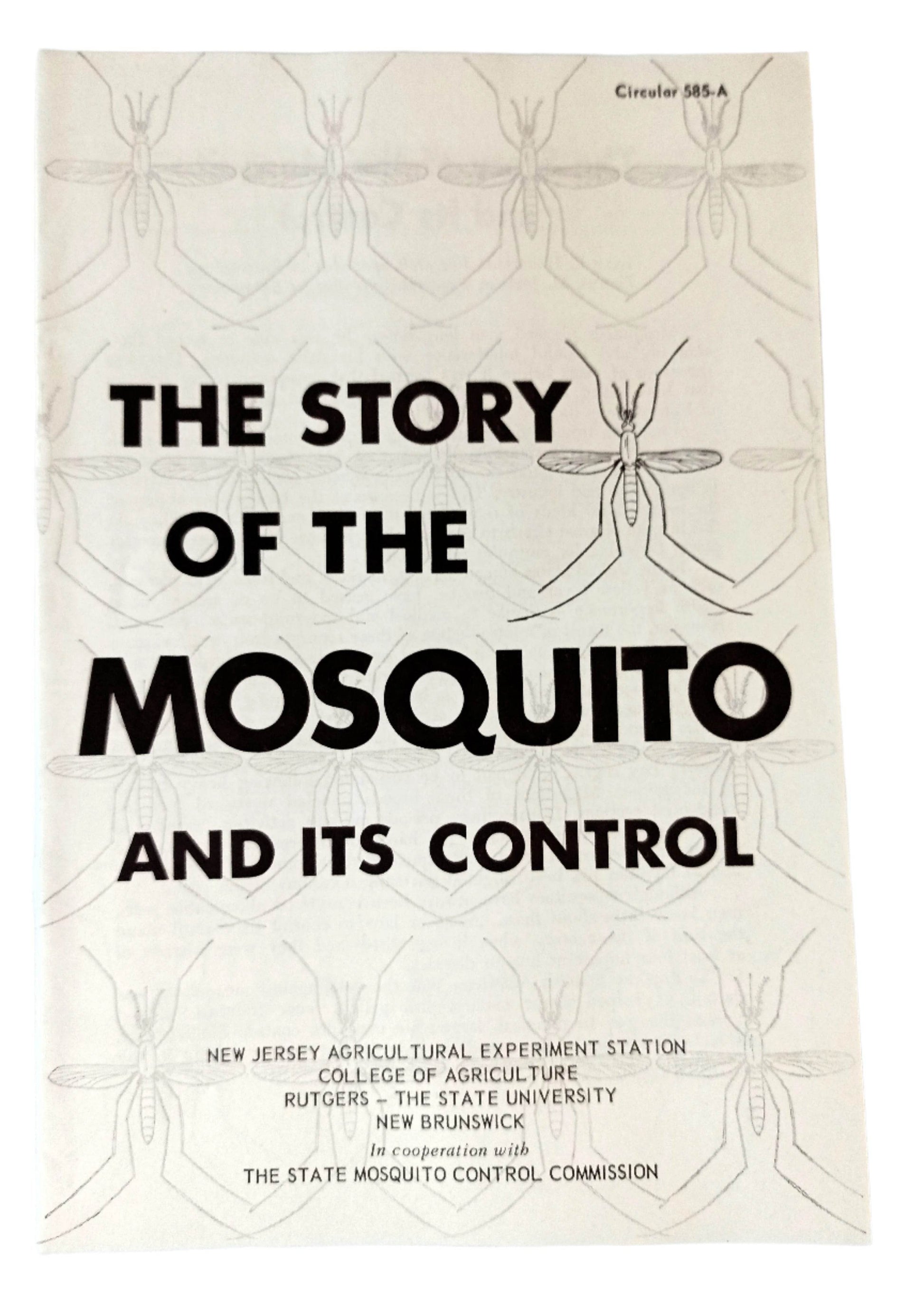 The Story Of The Mosquito And Its Control New Jersey 1964 - TulipStuff