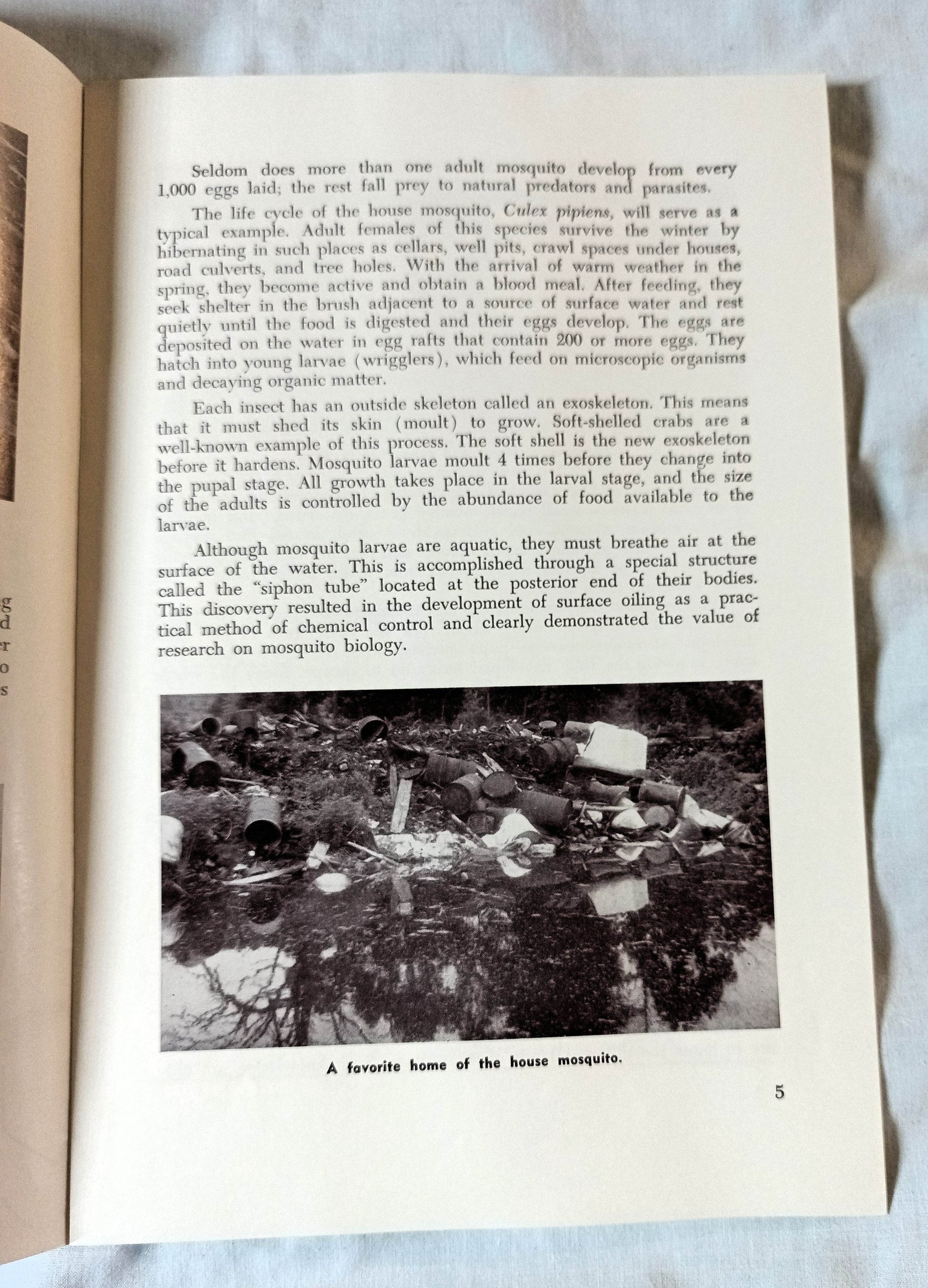 The Story Of The Mosquito And Its Control New Jersey 1964 - TulipStuff