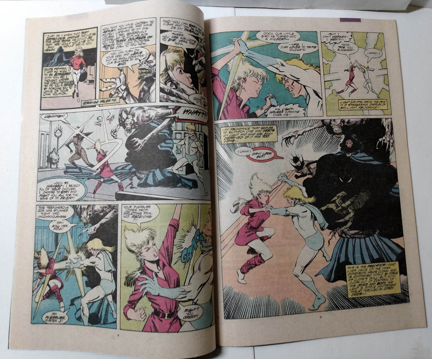 Strange Tales Featuring Dagger & Dr Strange  VOL 2 #11 Feb 1988 Marvel - TulipStuff