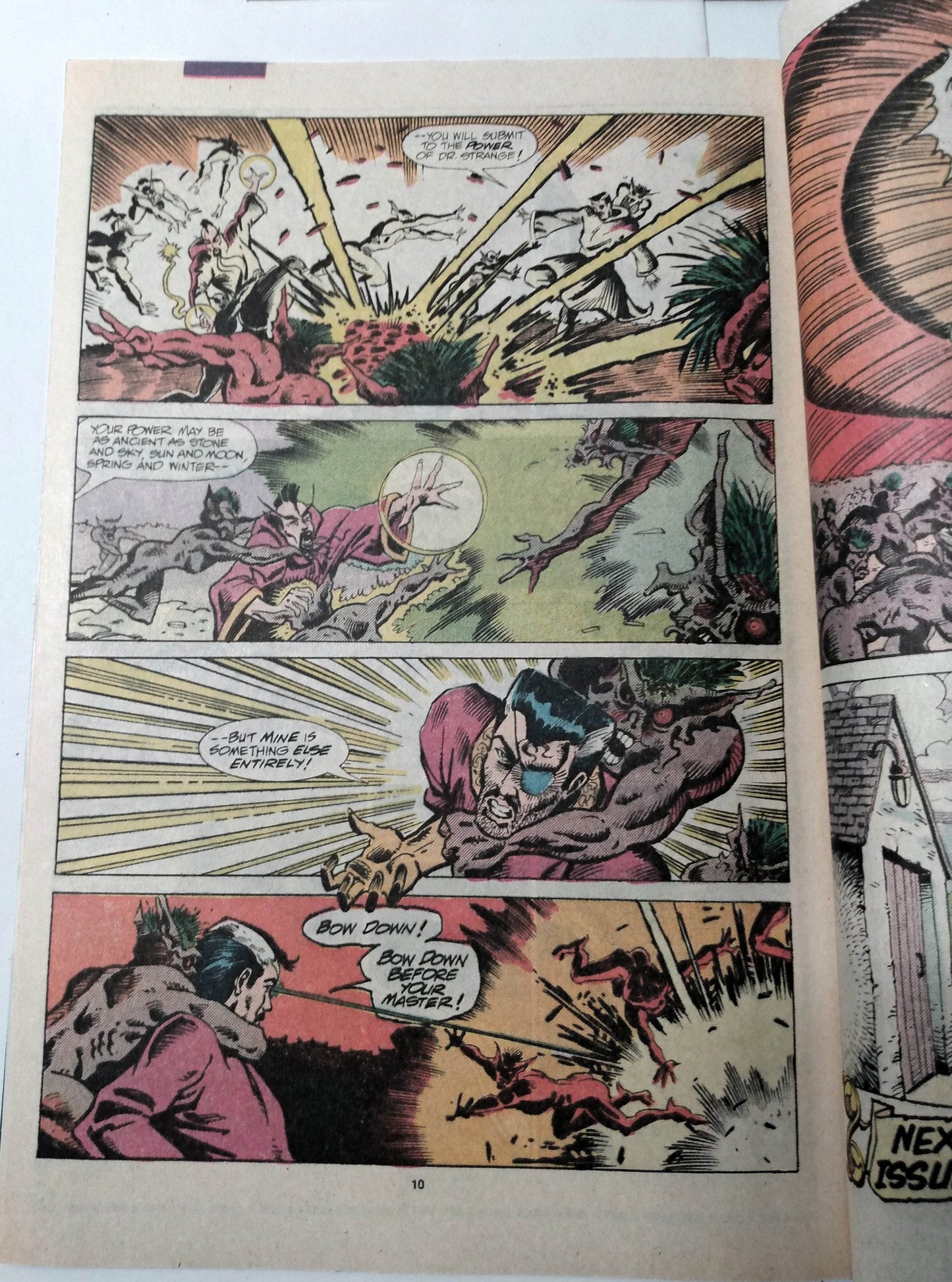 Strange Tales Featuring Dagger & Dr Strange  VOL 2 #11 Feb 1988 Marvel - TulipStuff