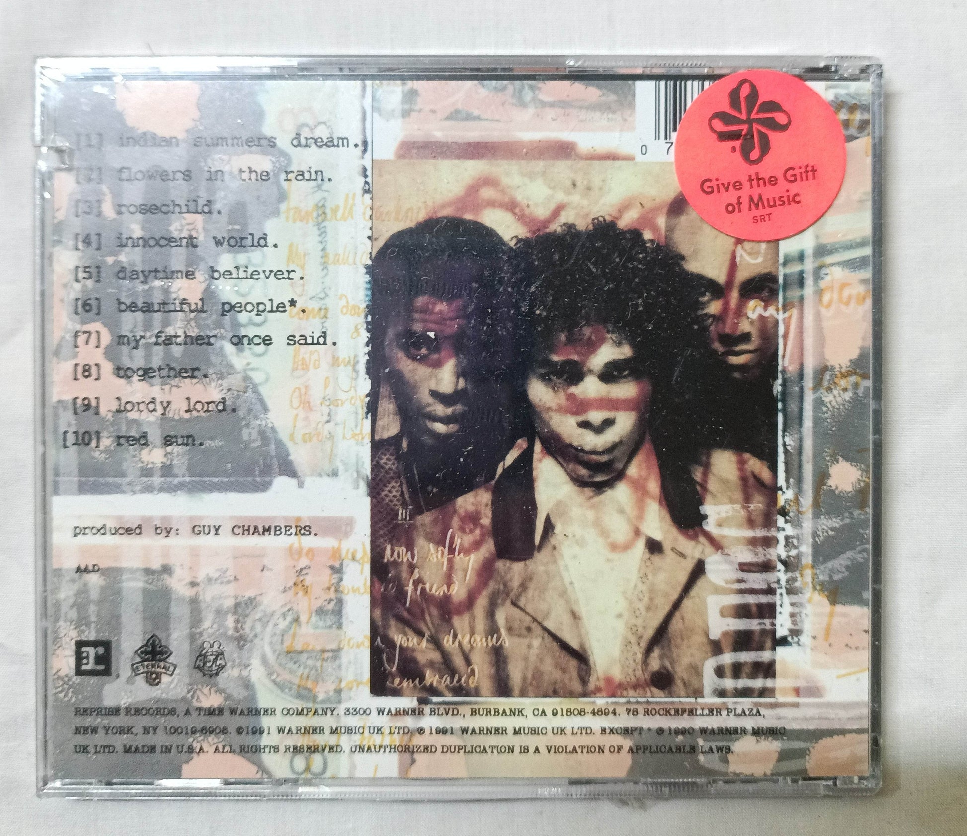 Stress S/T British Neo-Psychedelic Rock Album CD Reprise 1991 - TulipStuff