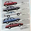 Subaru 1988 US Full Line Dealer Sales Brochure Justy XT Sedan Wagon - TulipStuff