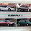 Subaru 1993 US Full Line Dealer Sales Brochure Legacy SVX Loyale Justy - TulipStuff