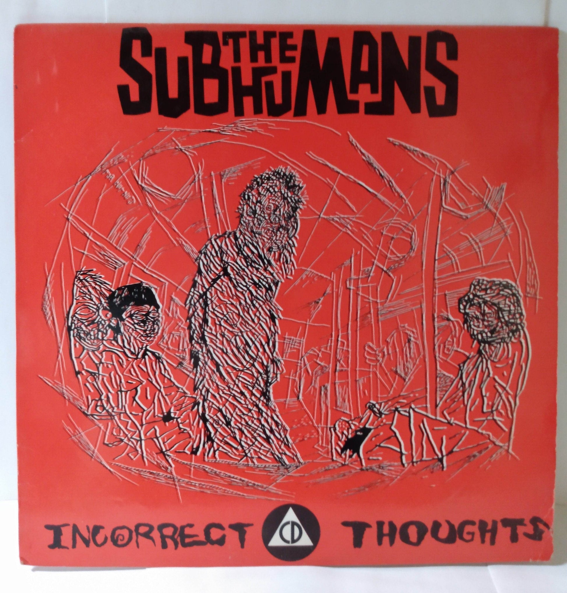 The Subhumans (Canada) Incorrect Thoughts Punk 12" Vinyl LP 1985 - TulipStuff