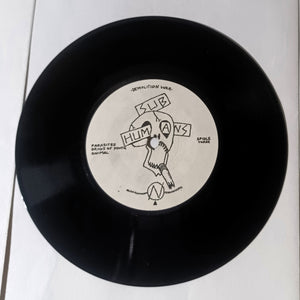 Subhumans Demolition War 7" EP Vinyl Record UK Punk Hardcore 1981 - TulipStuff