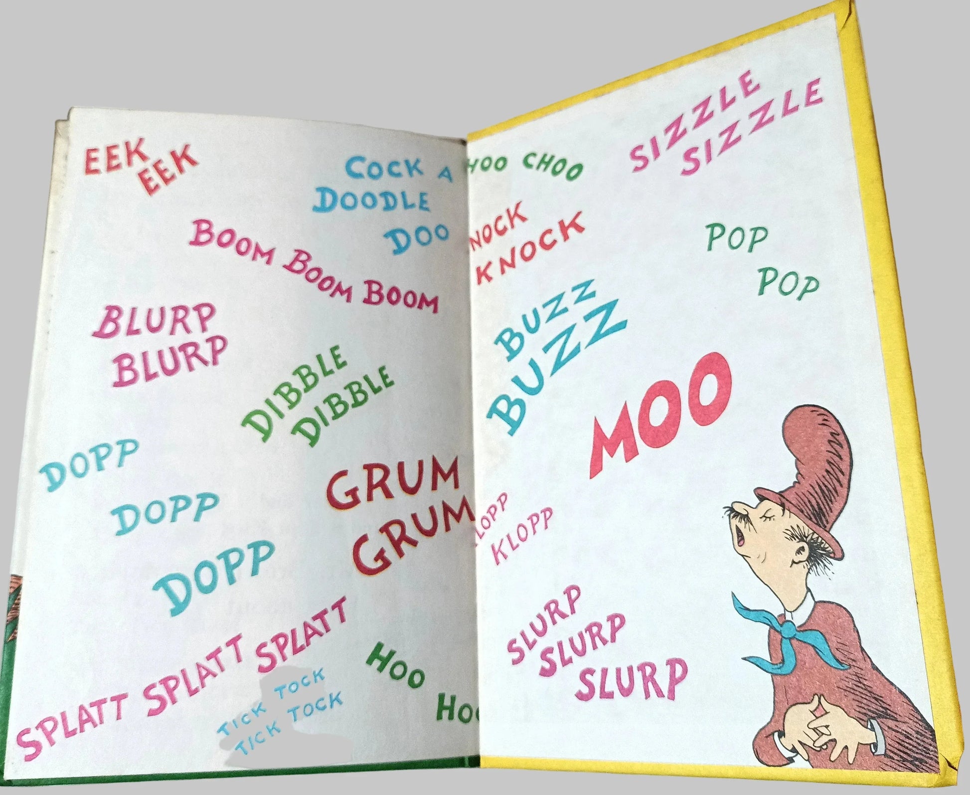 Dr Seuss Mr Brown Can Moo Can You Book Club Edition 1970 - TulipStuff