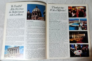 Sun Line Stella Solaris Thanksgiving Helios Cruise Brochure 1983 - TulipStuff