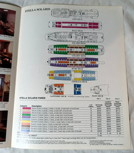 Sun Line Stella Solaris Thanksgiving Helios Cruise Brochure 1983 - TulipStuff