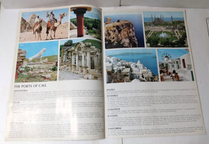 Sun Line 1976 Greek Isles Cruise Brochure Stella Solaris / Stella Maris - TulipStuff