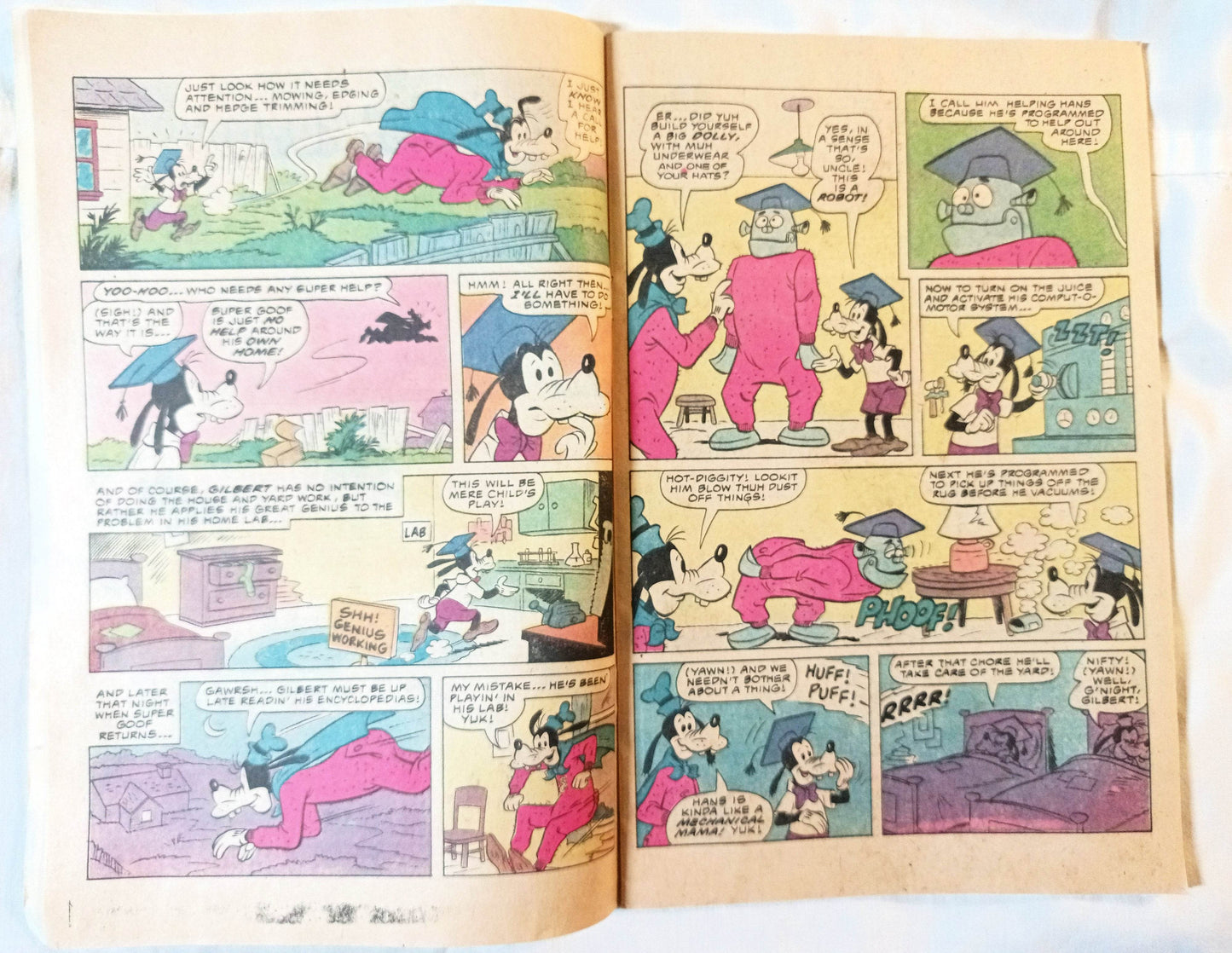 Walt Disney Super Goof Issue #59 May 1980 Whitman Comics Goofy - TulipStuff