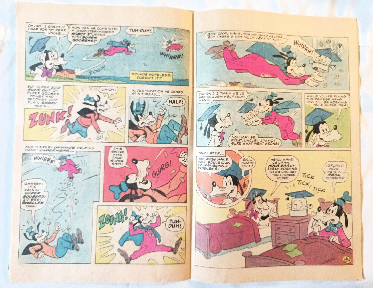 Walt Disney Super Goof Issue #59 May 1980 Whitman Comics Goofy - TulipStuff