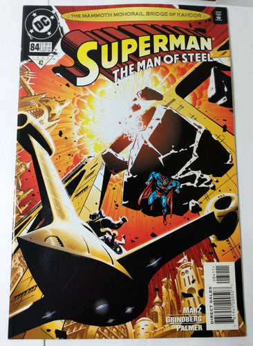Superman The Man Of Steel Issue 84 December 1998 DC Comics - TulipStuff