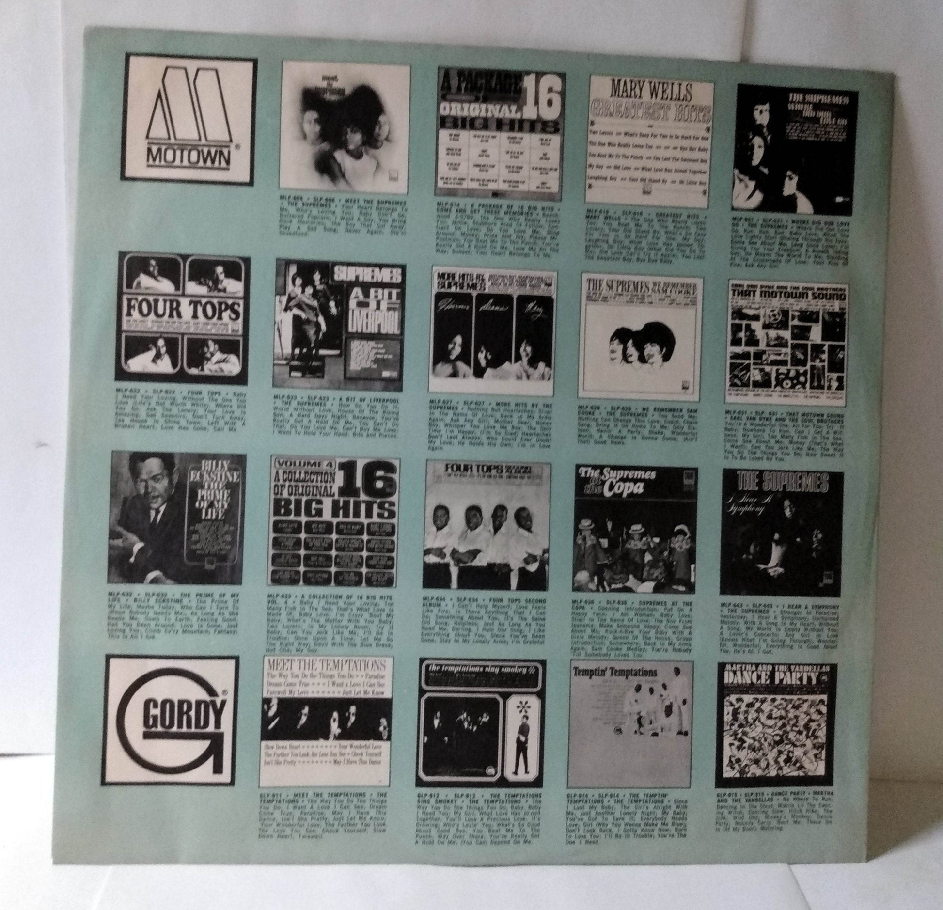 The Supremes Where Did Our Love Go 12" Vinyl LP Motown S-621 1964 - TulipStuff