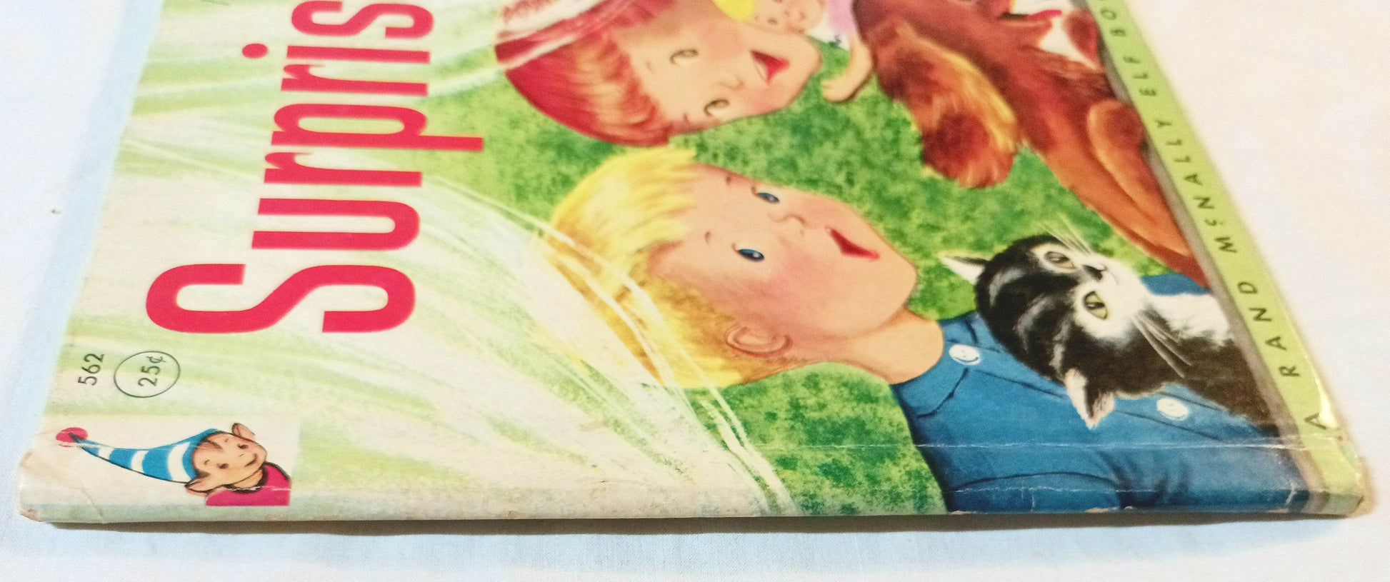 Surprise! Lucy Ozone Rand McNally Elf Book Hardcover 1956 - TulipStuff