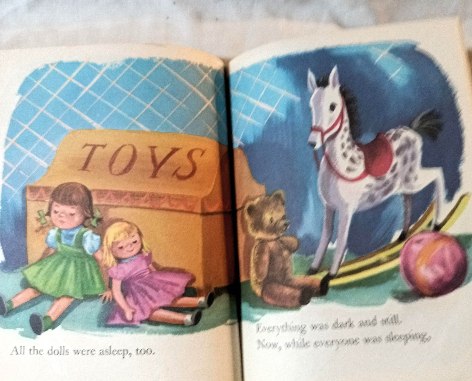 Surprise! Lucy Ozone Rand McNally Elf Book Hardcover 1956 - TulipStuff