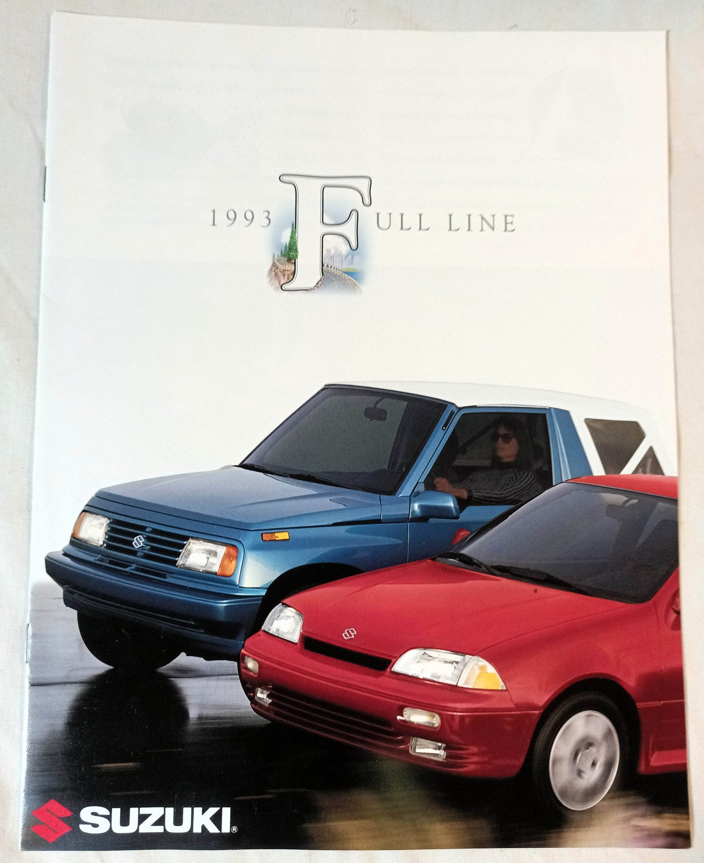 Suzuki 1993  Full Line Dealer Sales Brochure Samurai Sidekick Swift - TulipStuff