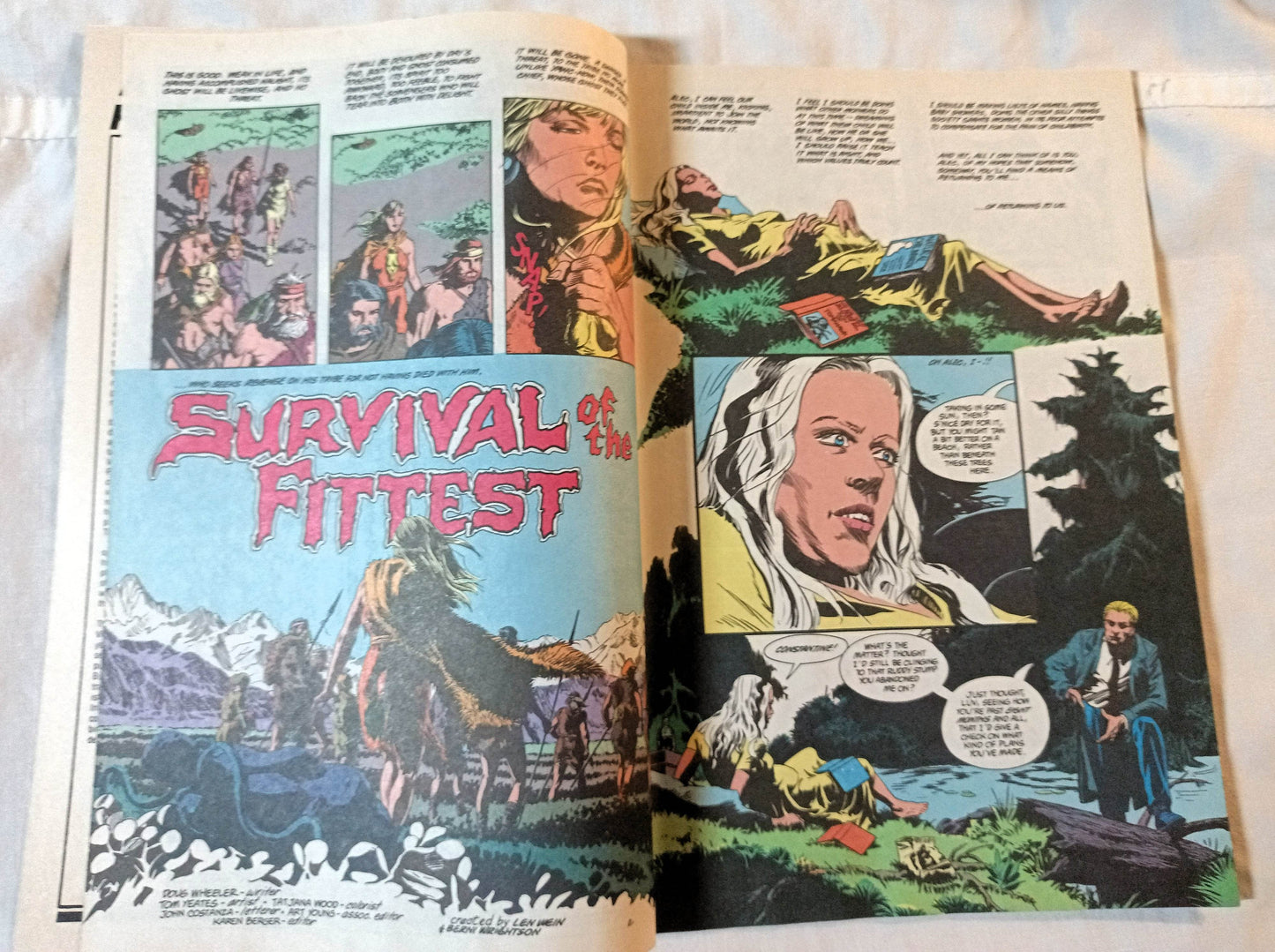 Swamp Thing Issue #88 September 1989 Wheeler Yeates DC Comics - TulipStuff