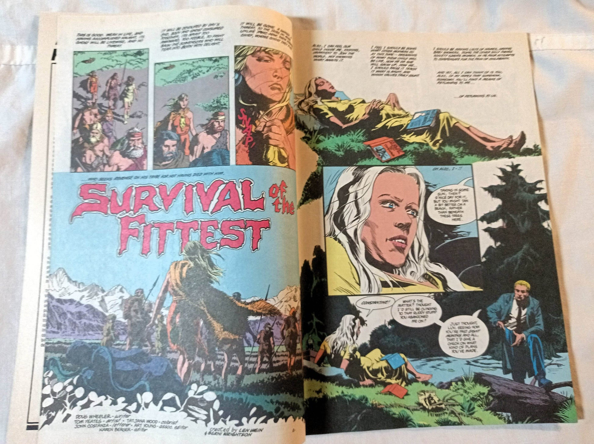 Swamp Thing Issue #88 September 1989 Wheeler Yeates DC Comics - TulipStuff