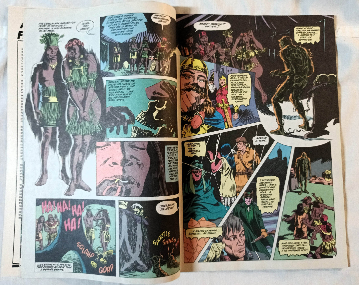 Swamp Thing Issue #88 September 1989 Wheeler Yeates DC Comics - TulipStuff