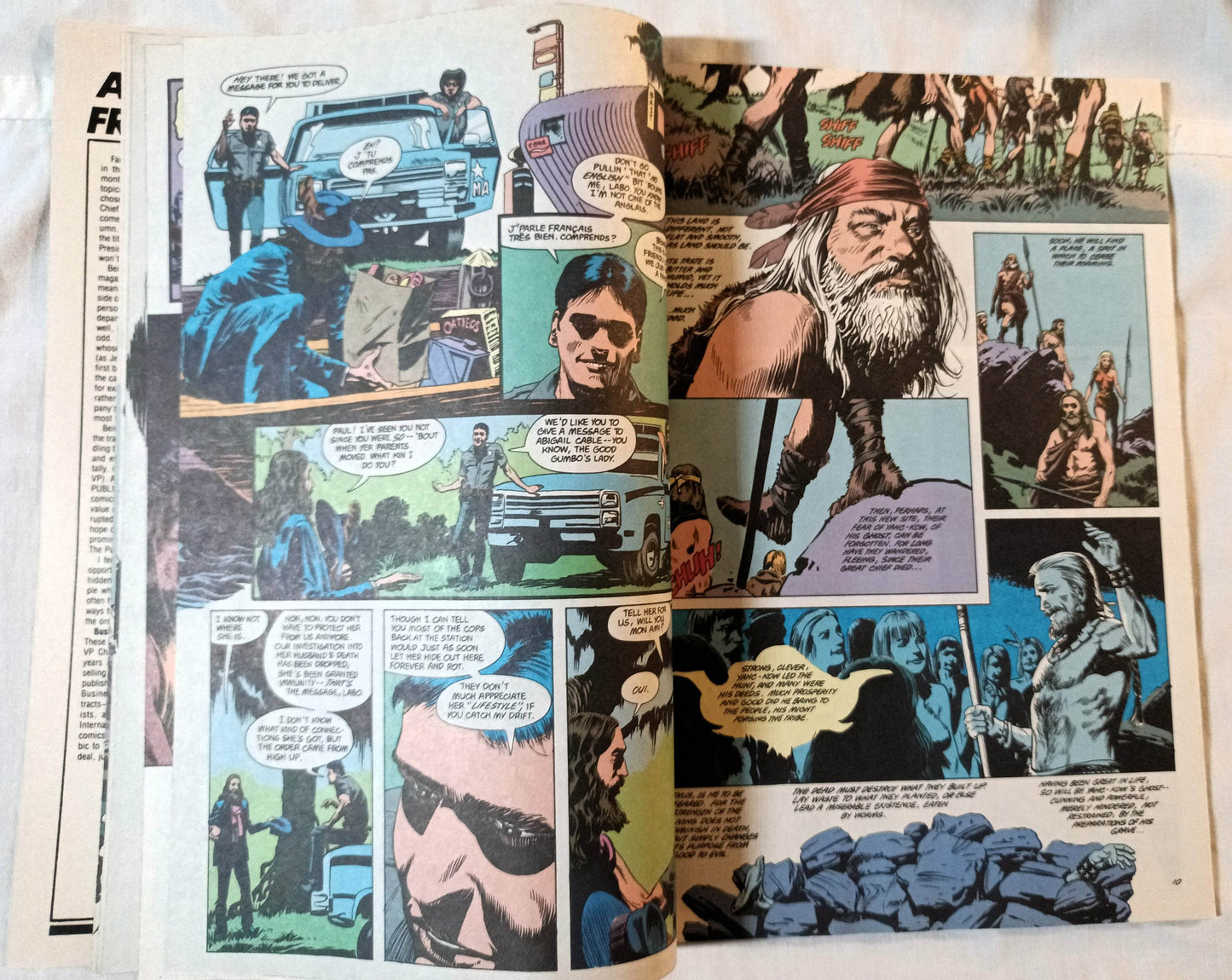 Swamp Thing Issue #88 September 1989 Wheeler Yeates DC Comics - TulipStuff