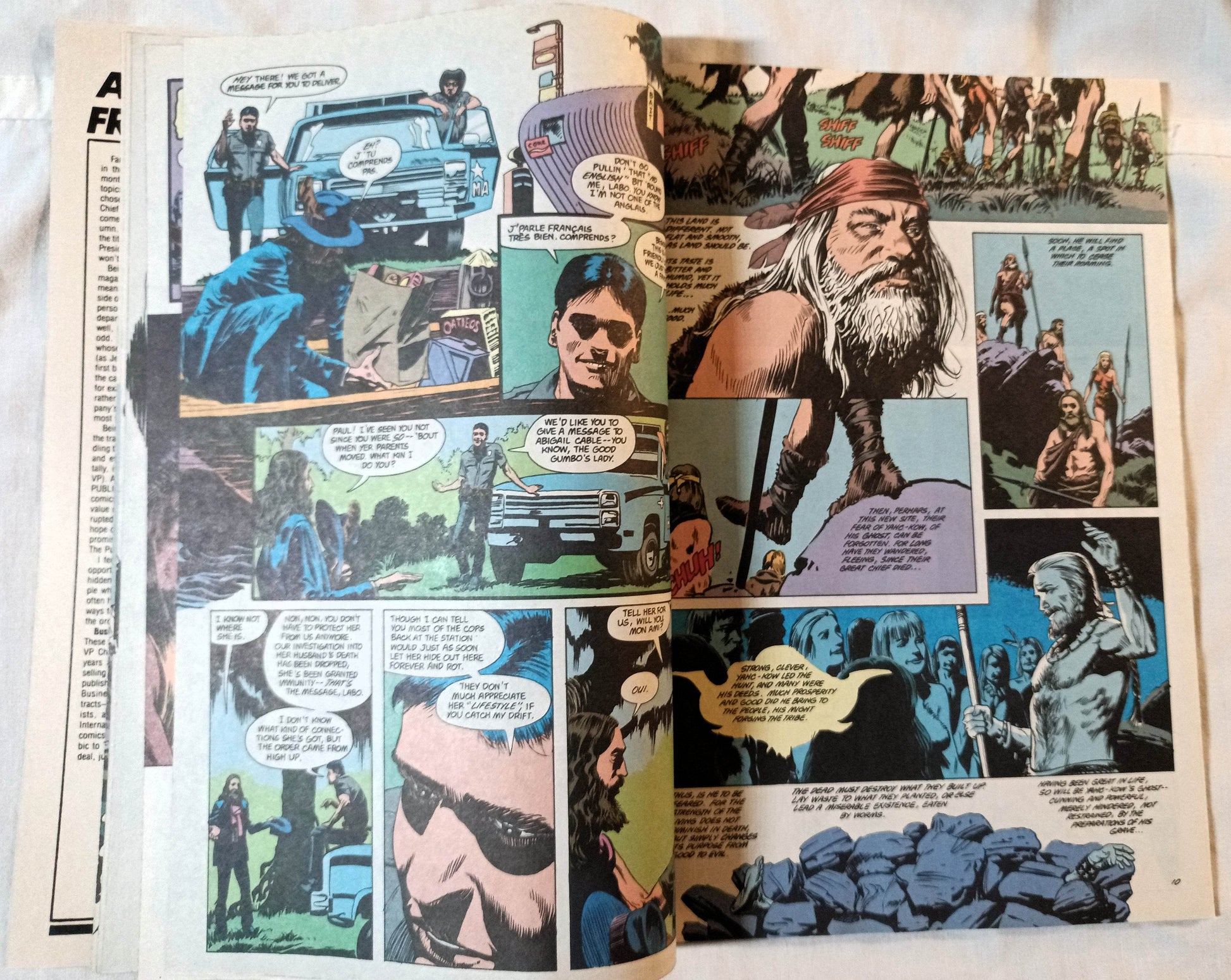 Swamp Thing Issue #88 September 1989 Wheeler Yeates DC Comics - TulipStuff