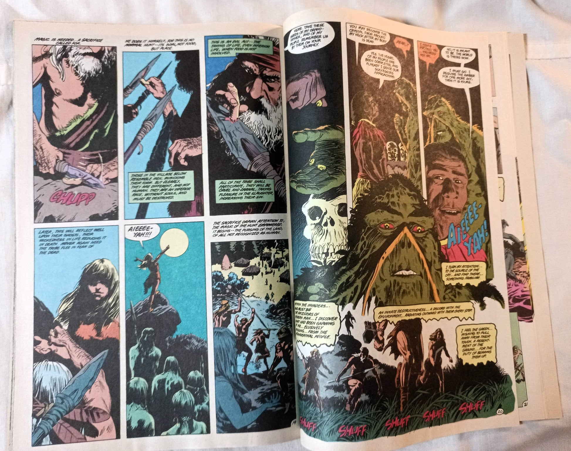 Swamp Thing Issue #88 September 1989 Wheeler Yeates DC Comics - TulipStuff