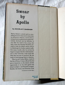 Swear By Apollo Shirley Barker Random House Hardcover 1958 - TulipStuff