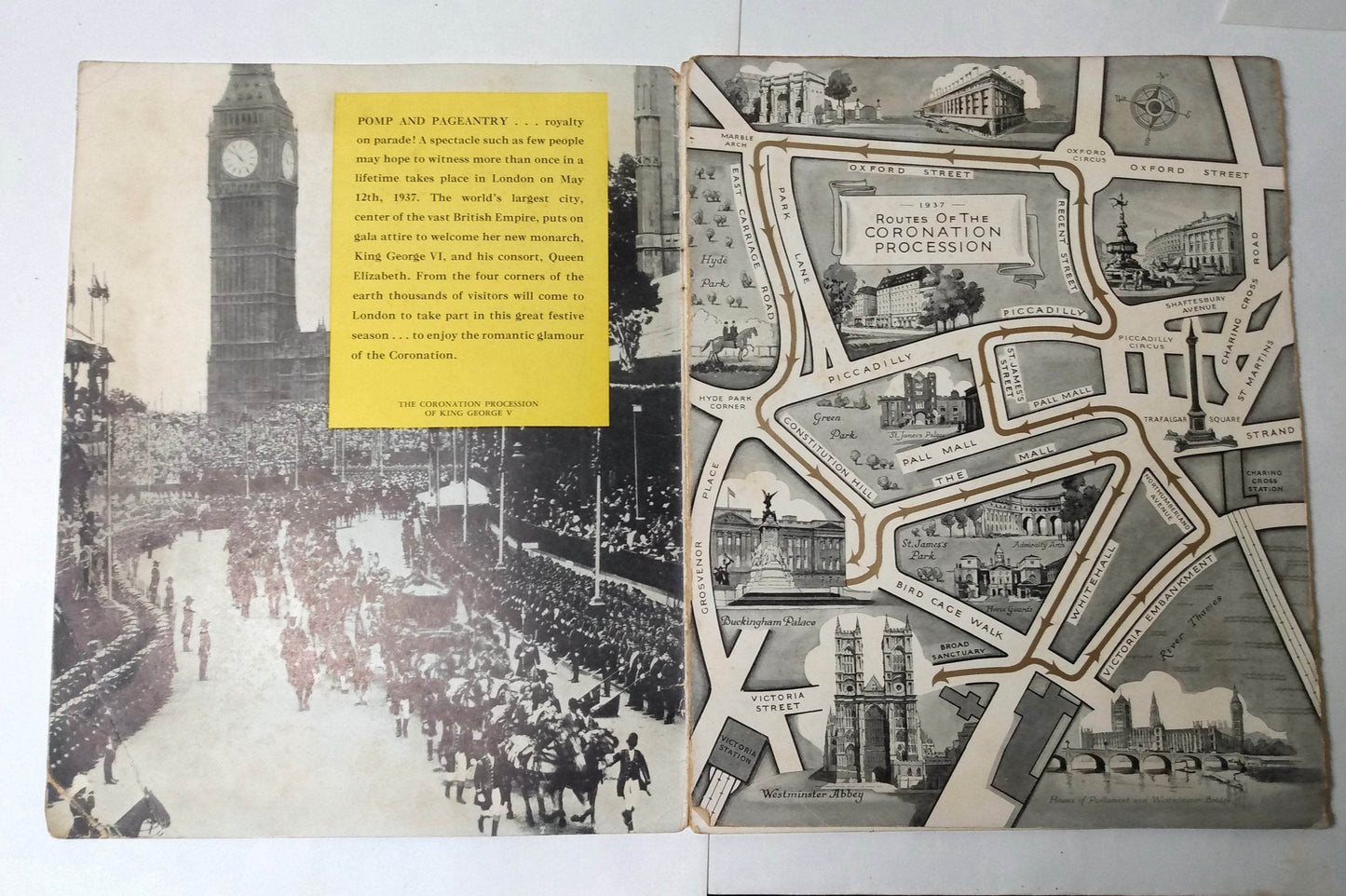 Swedish American Line Kungsholm 1937 Coronation King George VI Cruise - TulipStuff