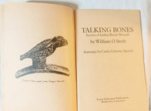 Load image into Gallery viewer, Talking Bones Secrets Of Indian Burial Mounds William O Steele 1978 - TulipStuff

