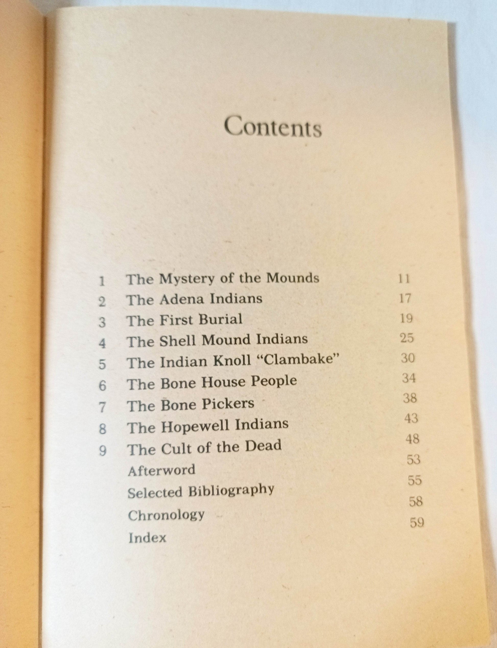 Talking Bones Secrets Of Indian Burial Mounds William O Steele 1978 - TulipStuff