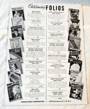 Load image into Gallery viewer, Tallahassee Variety Girl Frank Loesser Sheet Music 1947 - TulipStuff
