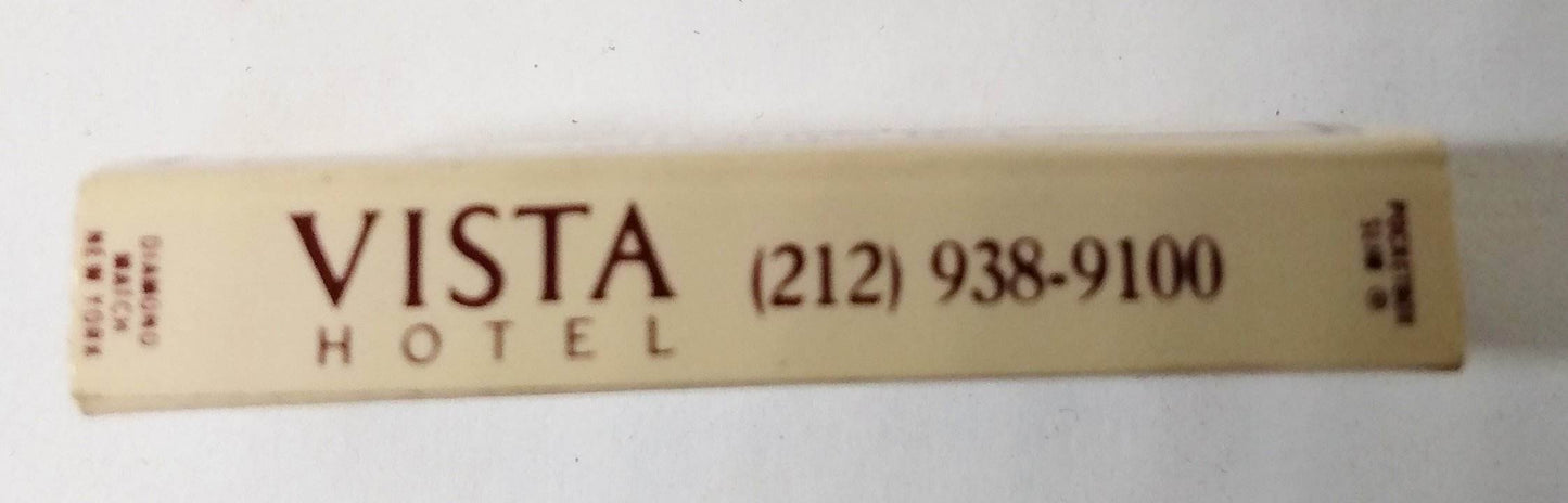 The Tall Ships Bar Vista Hotel 3 World Trade Center NYC Matchbook 1980's - TulipStuff