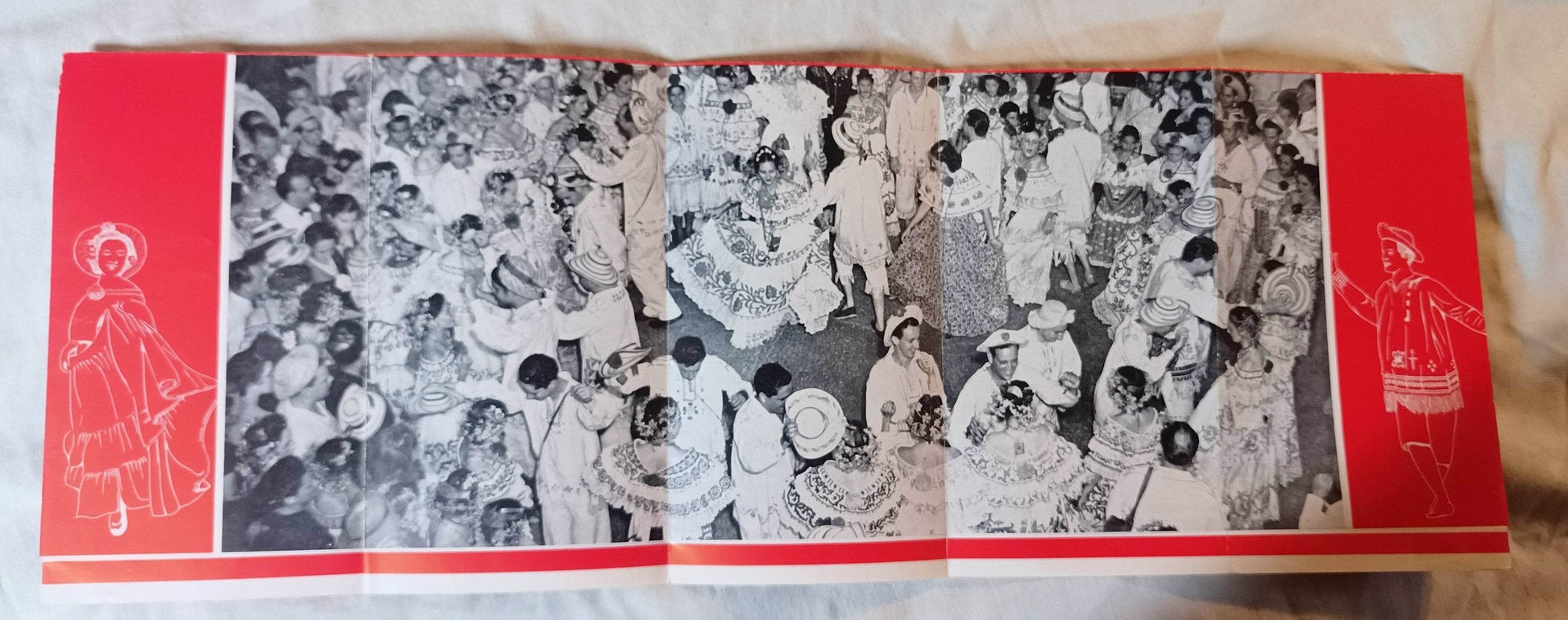 Tamborito Panama's National Dance Brochure Early 1950's - TulipStuff