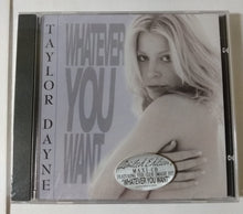 Load image into Gallery viewer, Taylor Dayne Whatever You Want Remixes House Music Maxi-Single CD 1998 - TulipStuff
