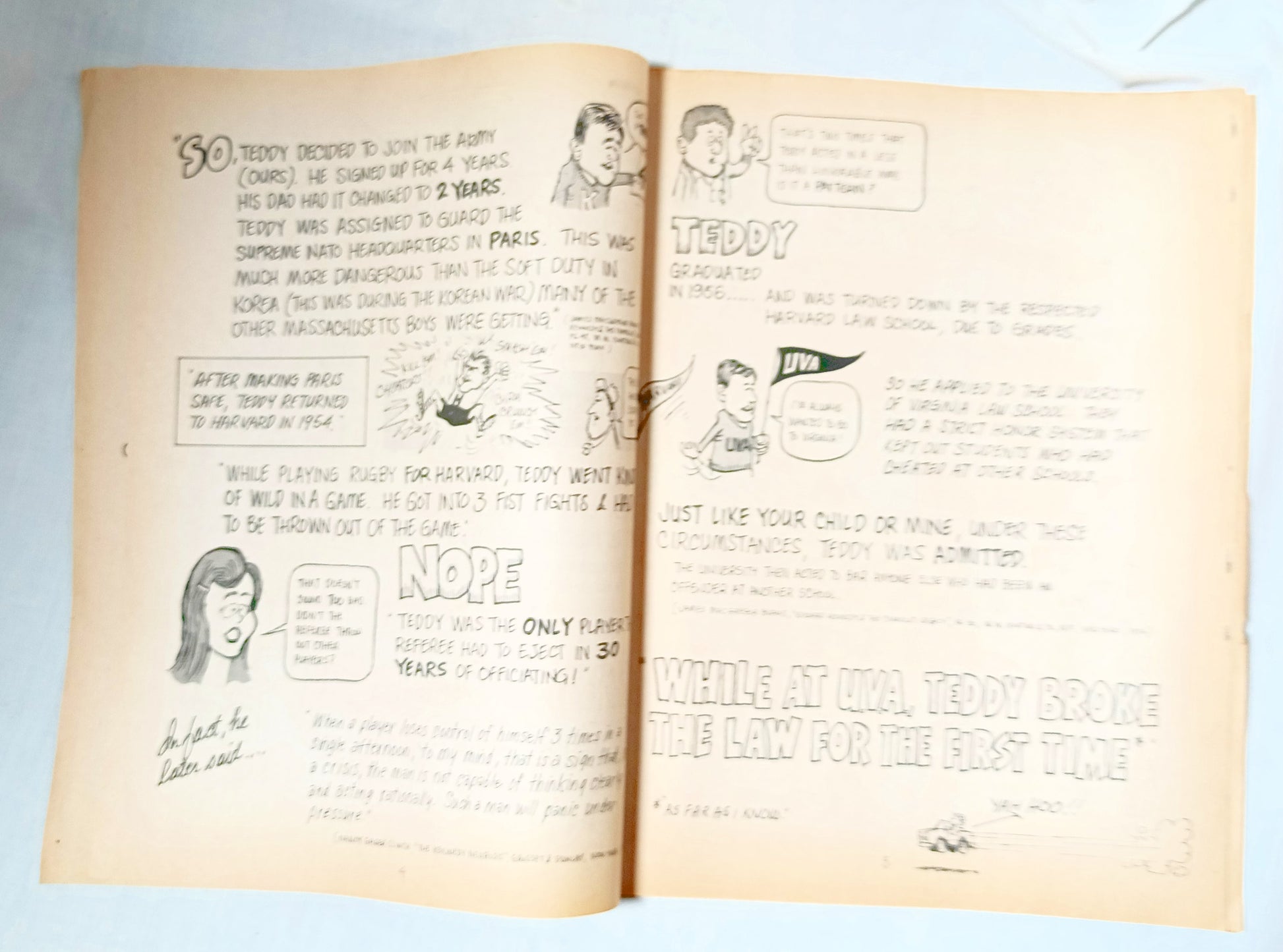 Every Family Has One Ted Kennedy Satire Comedy Book 1982 - TulipStuff
