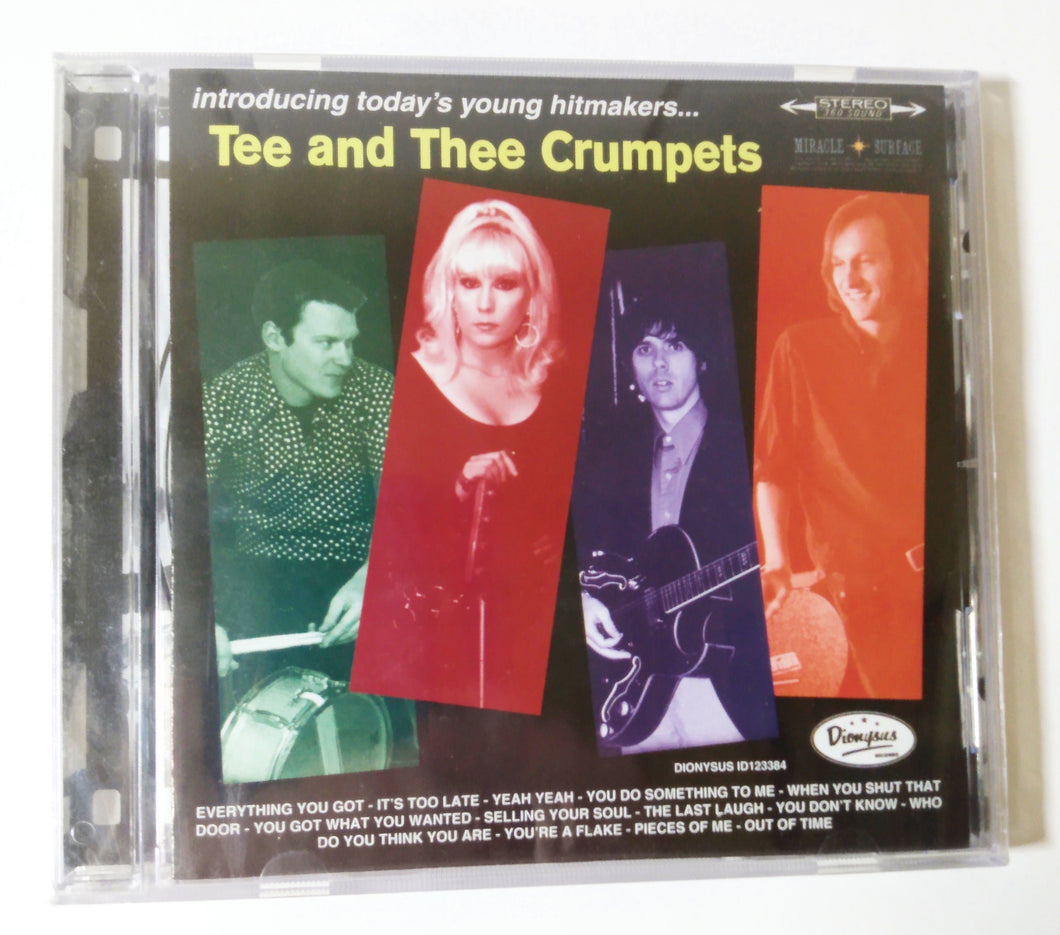 Tee And Thee Crumpets Introducing Today's Young Hitmakers Album CD 2000 - TulipStuff