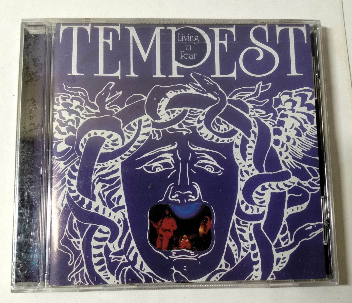 Tempest Living In Fear Progressive Rock Album CD Castle 1999 - TulipStuff