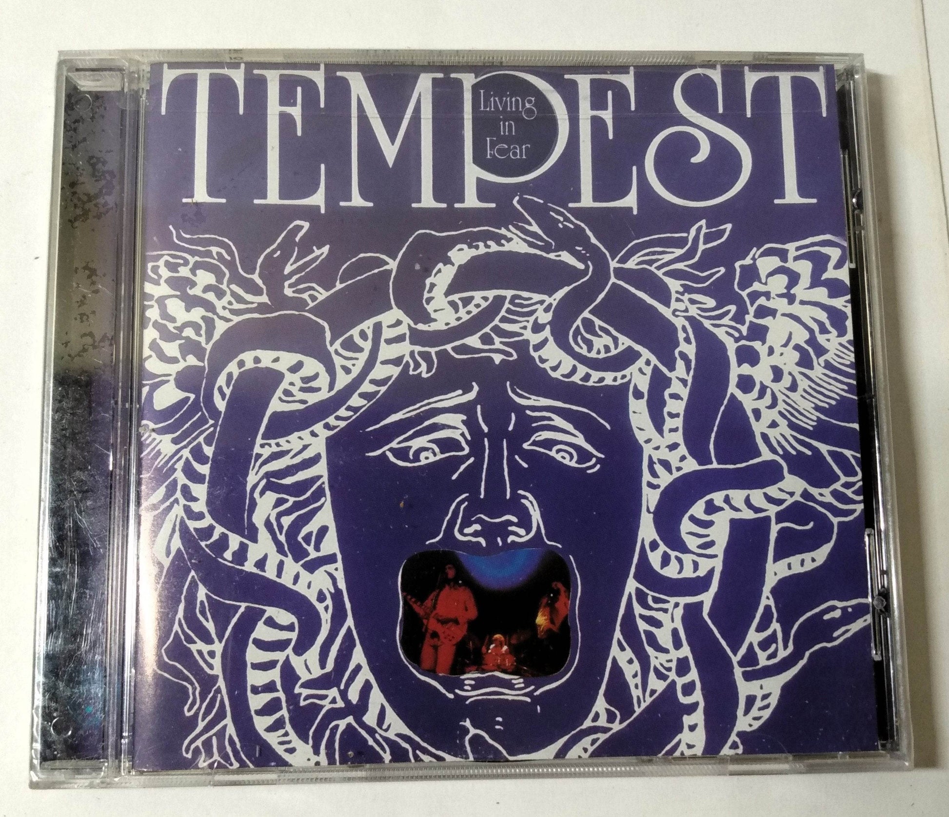 Tempest Living In Fear Progressive Rock Album CD Castle 1999 - TulipStuff