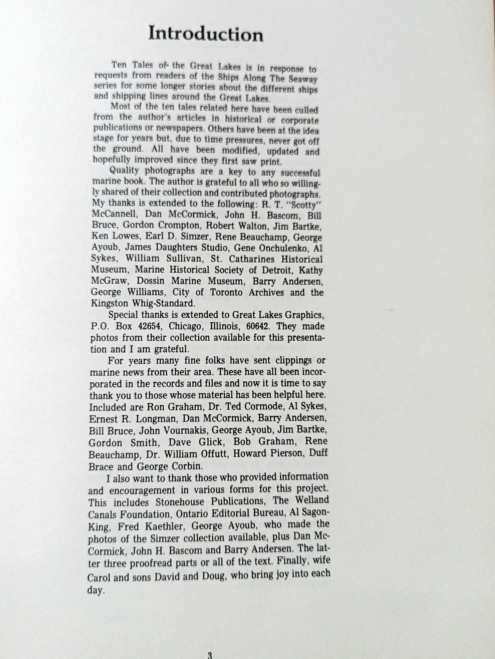 Ten Tales Of The Great Lakes Skip Gillham Maritime History Ships Paperback - Tuliptuff