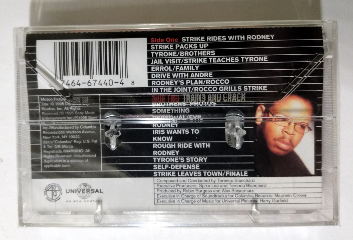 Terence Blanchard Clockers Original Orchestral Score AUDIO CASSETTE 19 ...