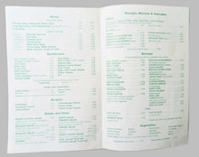 Load image into Gallery viewer, Teresa&#39;s Polish Restaurant First Ave East Village NYC Takeout Menu 2000 - TulipStuff
