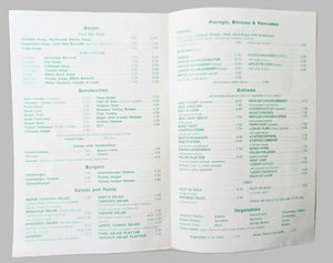 Teresa's Polish Restaurant First Ave East Village NYC Takeout Menu 2000 - TulipStuff