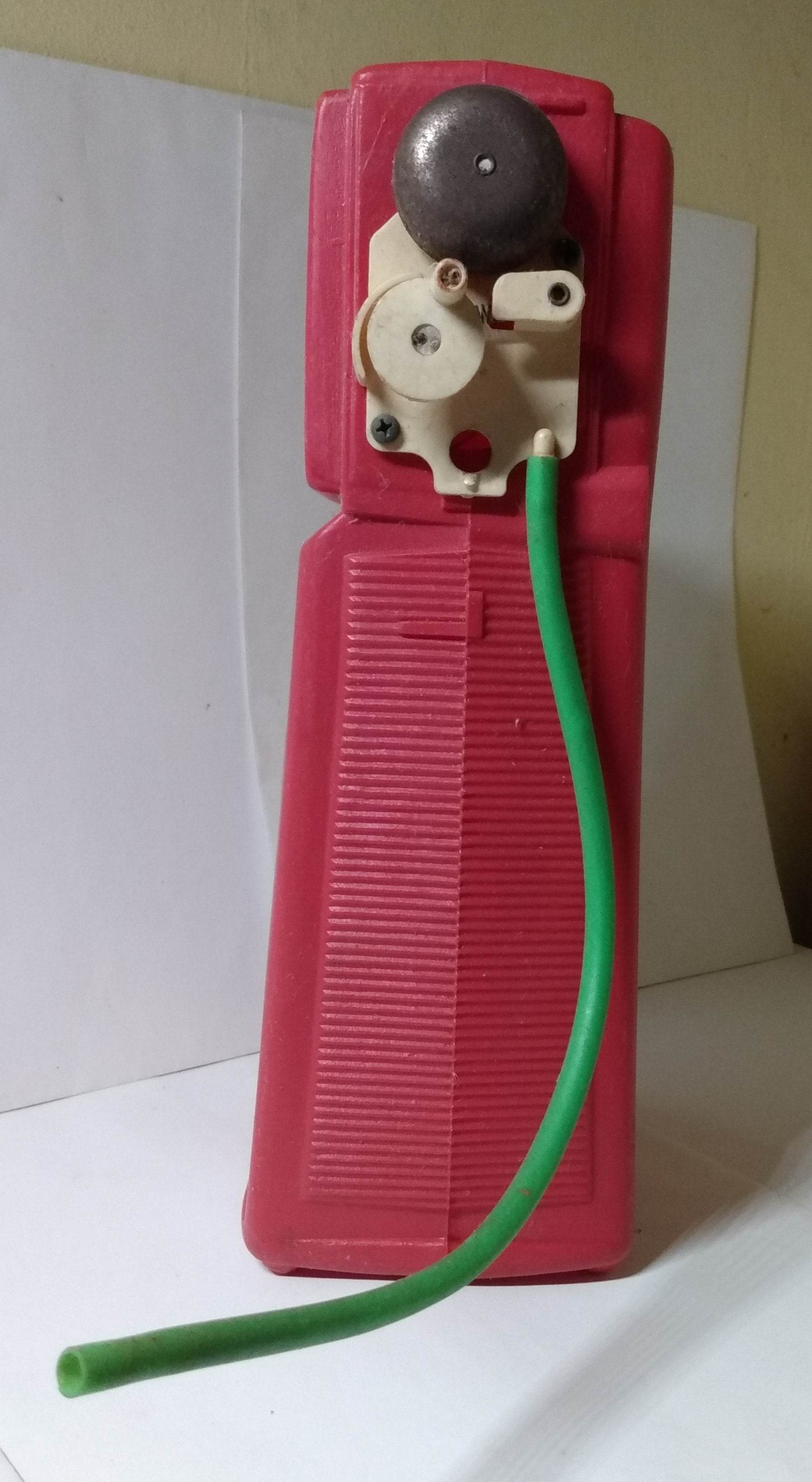 Texaco Fire Chief Gasoline Plastic Gas Pump Coin Bank H-G Toys 1960's - TulipStuff