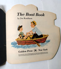 Load image into Gallery viewer, The Boat Book by Joe Kaufman - A Golden Shape Book 1965 - TulipStuff
